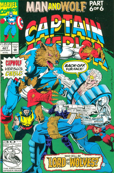 Captain America #407 (1992)