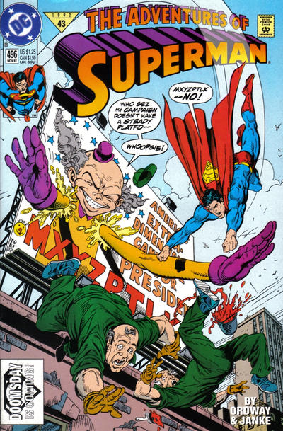 Adventures of Superman #496 (1992)