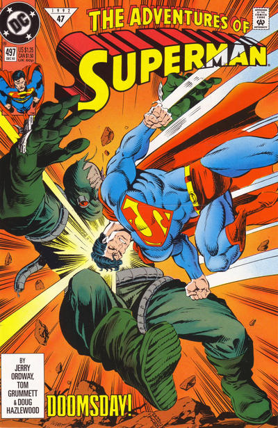 Adventures of Superman #497 (1992)
