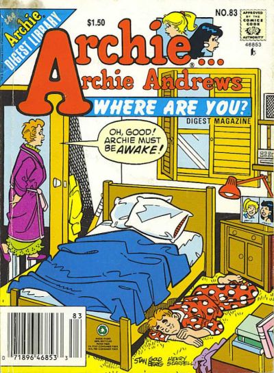 Archie... Archie Andrews Where Are You? Comics Digest Magazine #83 (1992)