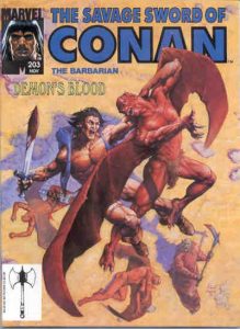 The Savage Sword of Conan #203 (1992)