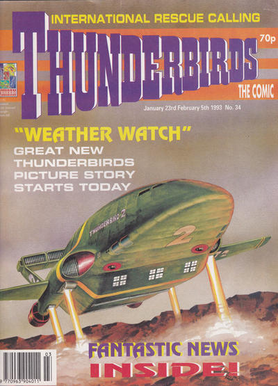 Thunderbirds: The Comic #34 (1993)