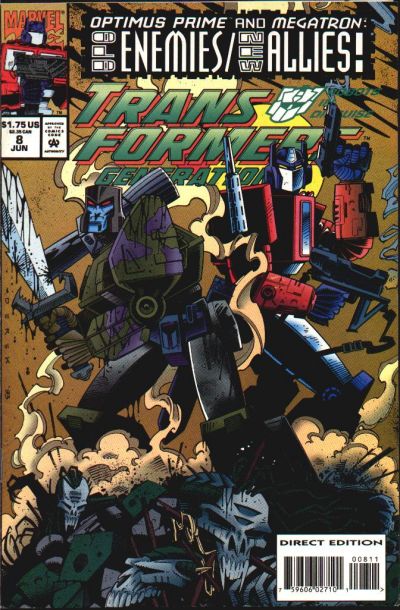 Transformers: Generation 2 #8 (1993)