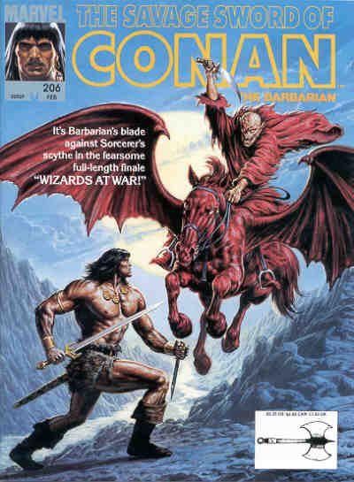The Savage Sword of Conan #206 (1993)
