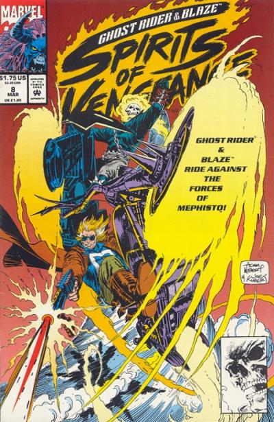 Ghost Rider / Blaze: Spirits of Vengeance #8 (1993)