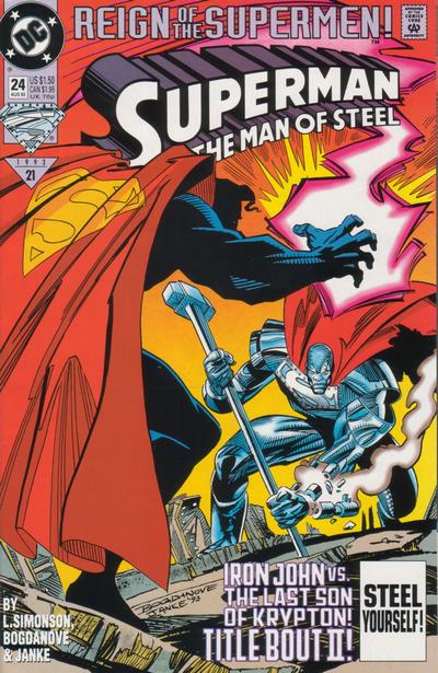 Superman: The Man of Steel #24 (1993)