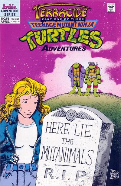 Teenage Mutant Ninja Turtles Adventures #55 (1994)