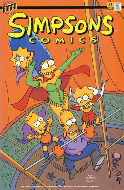Simpsons Comics #7 (1994)