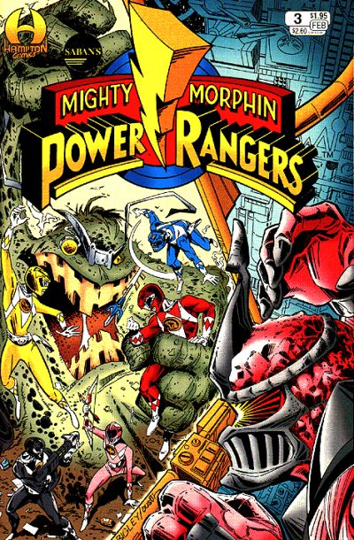Saban's Mighty Morphin Power Rangers #3 (1995)
