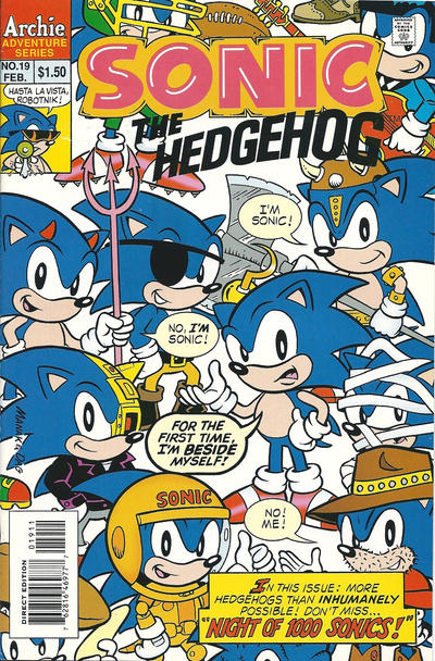 Sonic the Hedgehog #19 (1995)