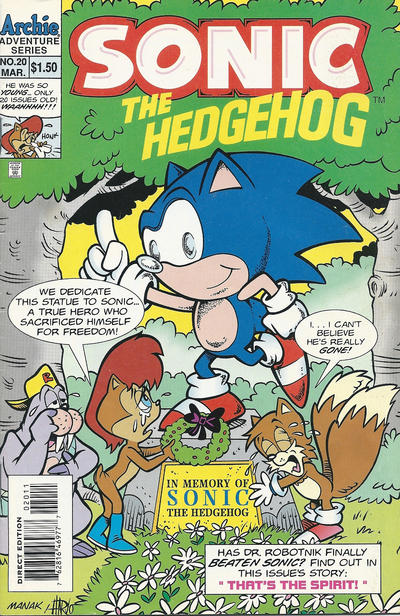 Sonic the Hedgehog #20 (1995)