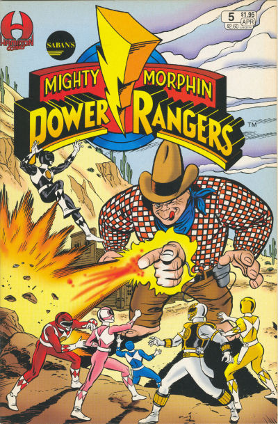 Saban's Mighty Morphin Power Rangers #5 (1995)