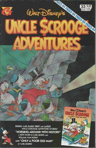 Walt Disney's Uncle Scrooge Adventures #33 (1995)