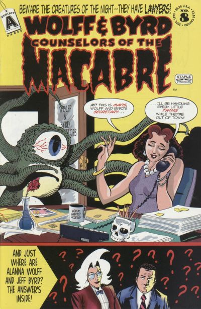 Wolff & Byrd, Counselors of the Macabre #8 (1995)