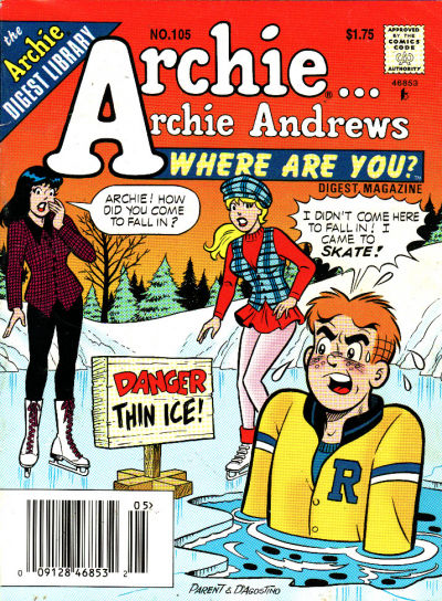 Archie... Archie Andrews Where Are You? Comics Digest Magazine #105 (1996)
