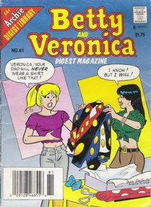 Betty and Veronica Comics Digest Magazine #81 (1996)