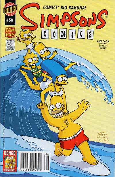 Simpsons Comics #86 (1998)