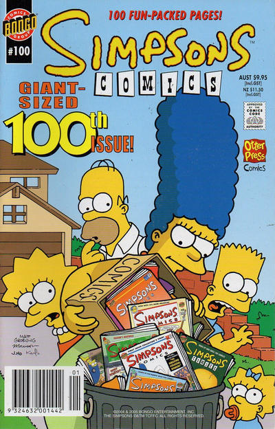 Simpsons Comics #100 (1998)