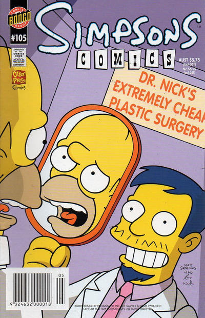 Simpsons Comics #105 (1998)