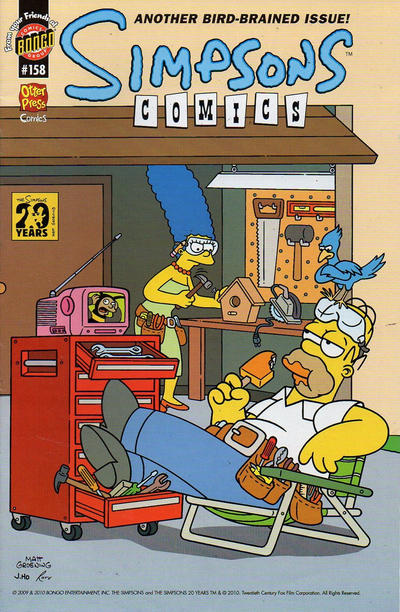 Simpsons Comics #158 (1998)