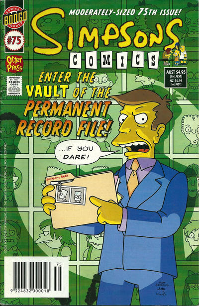 Simpsons Comics #75 (1998)
