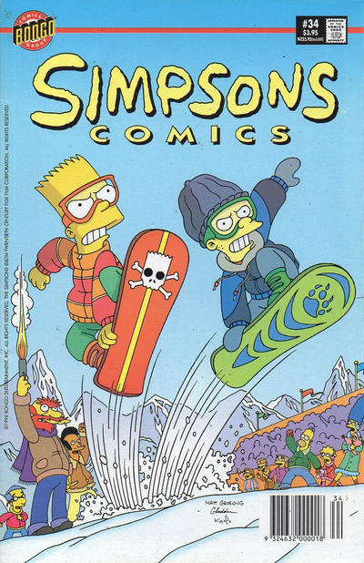Simpsons Comics #34 (1998)