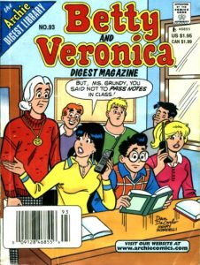 Betty and Veronica Comics Digest Magazine #93 (1998)