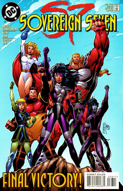 Sovereign Seven #36 (1998)