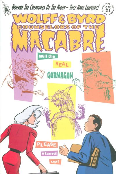Wolff & Byrd, Counselors of the Macabre #21 (1998)