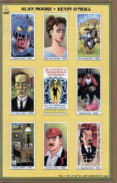 The League of Extraordinary Gentlemen #2 (1999)