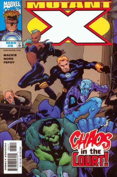 Mutant X #6 (1999)