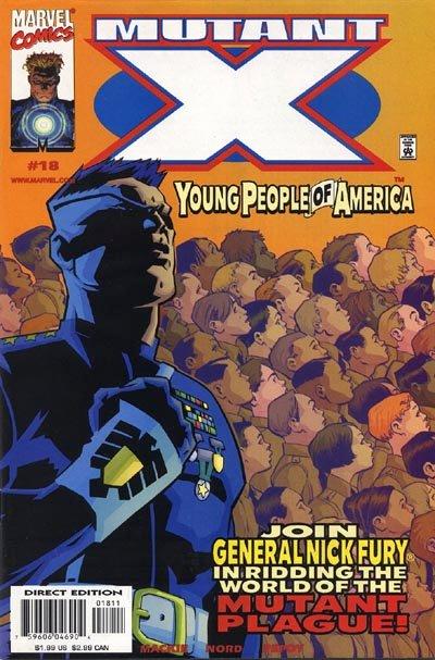 Mutant X #18 (2000)