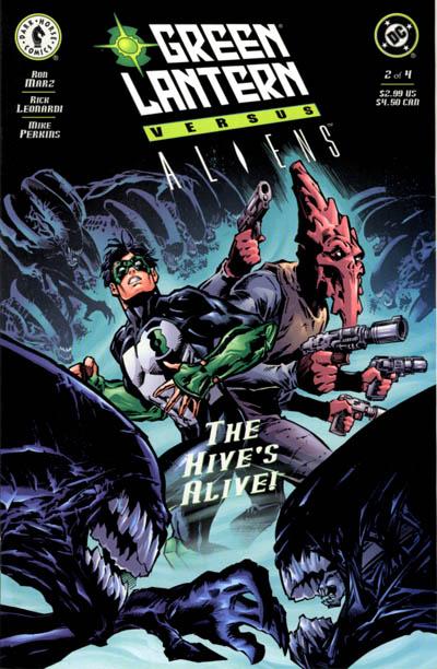 Green Lantern vs. Aliens #2 (2000)