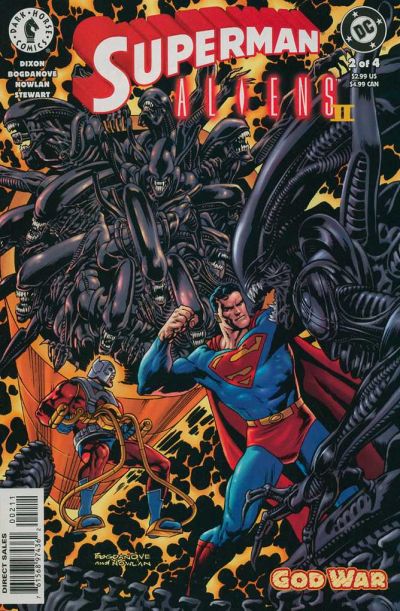 Superman / Aliens 2: God War #2 (2002)