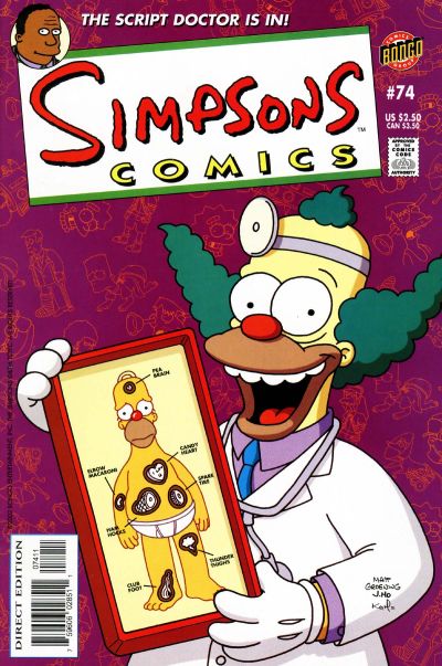 Simpsons Comics #74 (2002)
