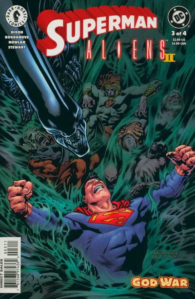 Superman / Aliens 2: God War #3 (2002)