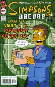 Simpsons Comics #75 (2002)