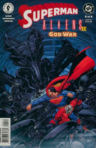 Superman / Aliens 2: God War #4 (2002)