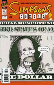 Simpsons Comics #78 (2003)