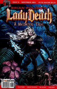 Brian Pulido's Lady Death: A Medieval Tale #9 (2003)