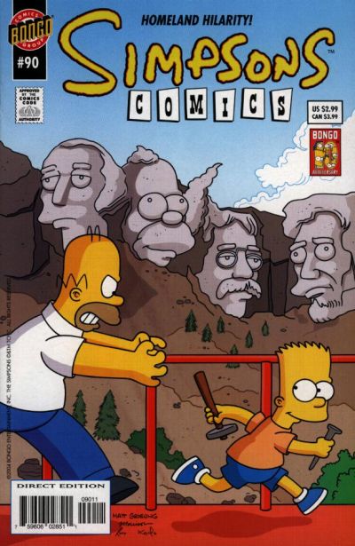 Simpsons Comics #90 (2004)