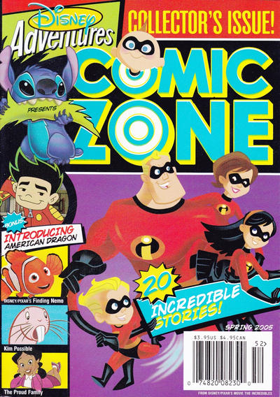 Disney Adventures Comic Zone #Spring 2005 [3] (2005)
