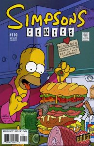 Simpsons Comics #110 (2005)