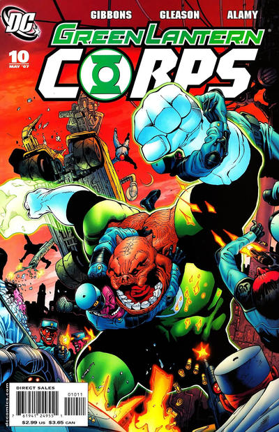 Green Lantern Corps #10 (2007)