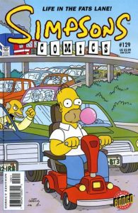 Simpsons Comics #129 (2007)