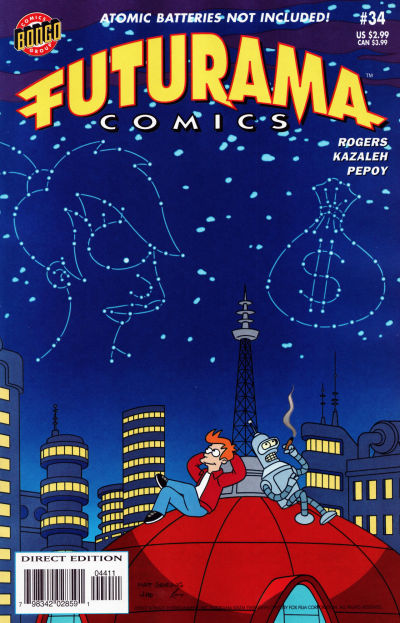 Bongo Comics Presents Futurama Comics #34 (2007)