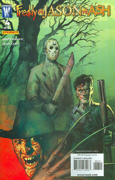 Freddy vs Jason vs Ash (of Army of Darkness) #4 (2008)