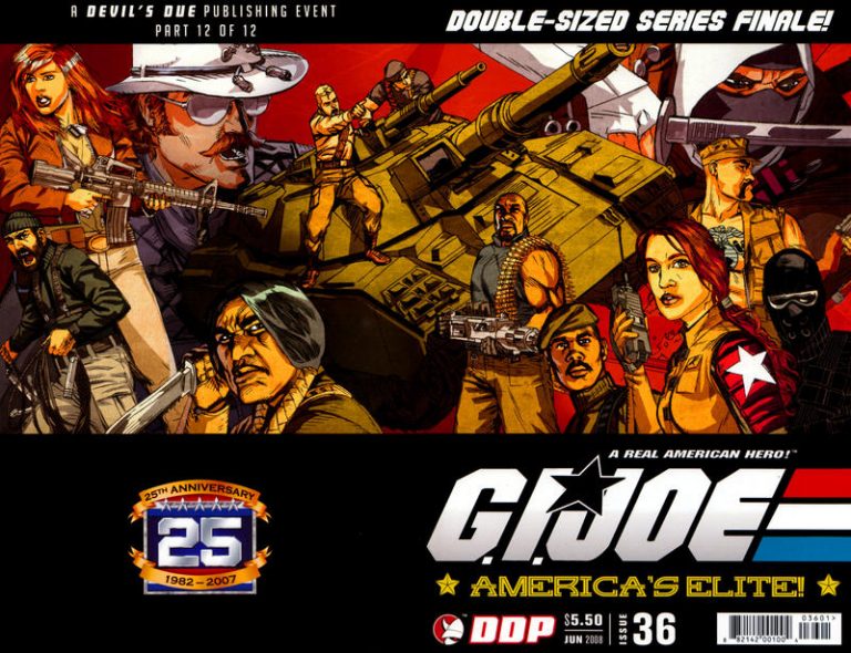 G.I. Joe: America's Elite #36 (2008)