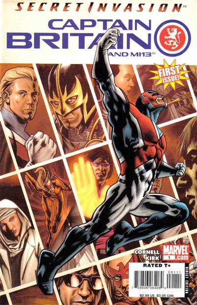 Captain Britain and MI: 13 #1 (2008)