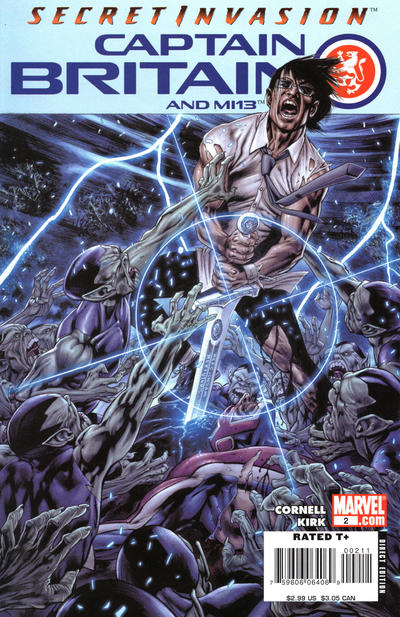 Captain Britain and MI: 13 #2 (2008)